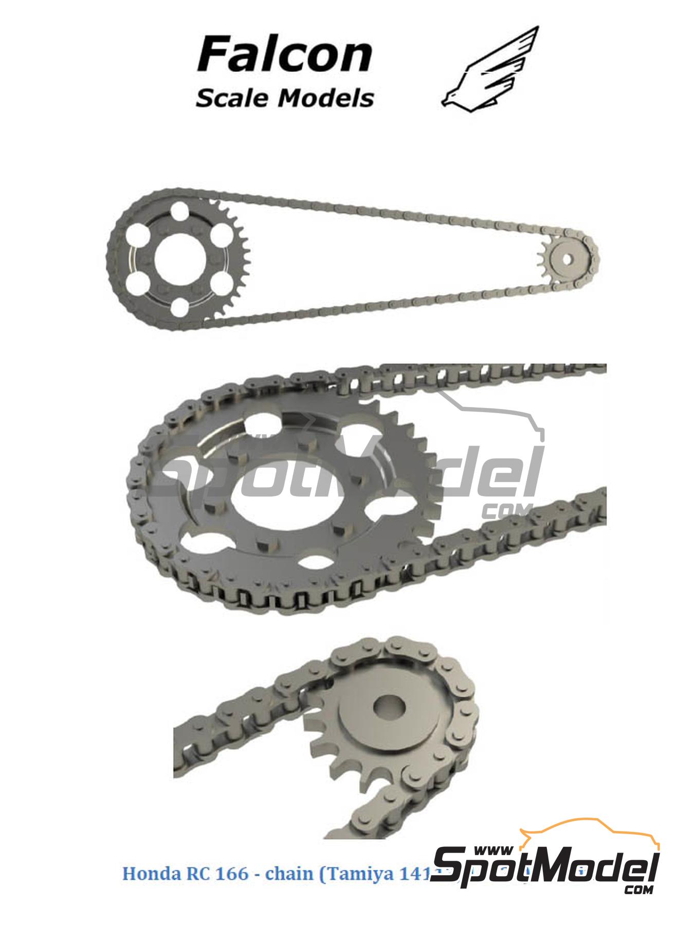 Falcon Scale Models FSM022: Chain set 1/12 scale - Honda RC166 GP
